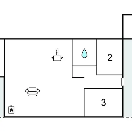 Gorgeous In With Sauna Casa de Férias *